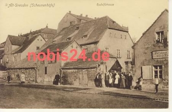 Leipziger Vorstadt Alt Dresden Scheunenhöfe Rudolfstrasse *ca.1910