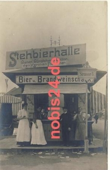 Dresden Vogelwiese Stehbierhalle Herm. Pleissner *ca.1907
