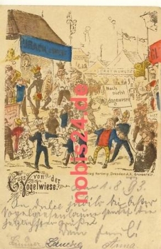 Dresden Vogelwiese forerunner o 2.8.1893