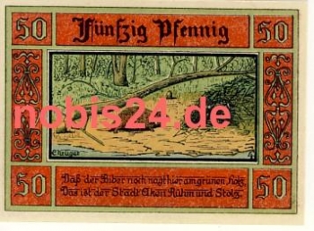06385 Aken emergency money 50 pfennigs 1921