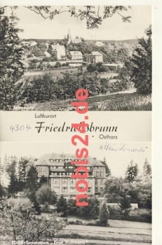 06507 Friedrichsbrunn postcard o 14.8.1960