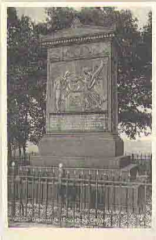 Wesel Memorial of the 11 Schillischen officers * around 1920