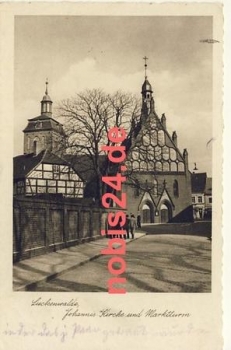 14943 Luckenwalde Johanniskirche Marktturm o 1938