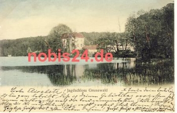Grunewald Berlin Jagdschloss *ca.1900