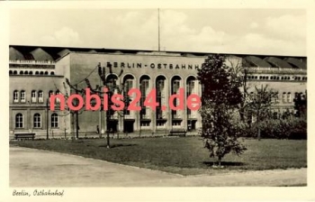 Berlin Friedrichshain Ost Bahnhof *ca.1956
