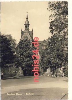 06406 Bernburg Saale Rathaus o 1.8.1962