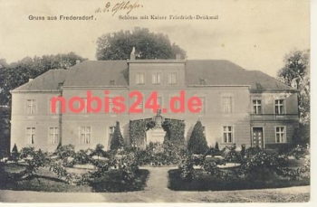 15370  Fredersdorf Schloss Denkmal o ca.1910