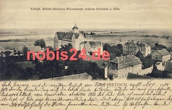 06909 Bad Pretzsch Elbe Castle orphanage o 1905
