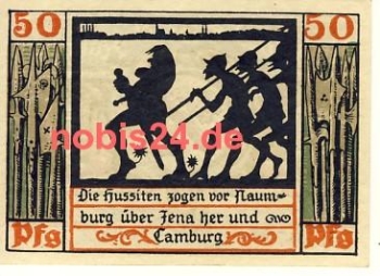 06618 City of Naumburg  Emergency money 50 pfennigs 1920