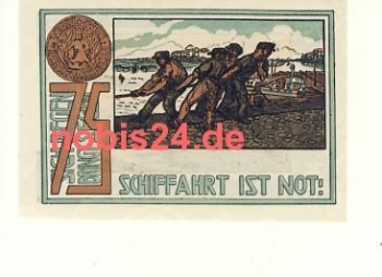 06464 Frose emergency money 75 pfennigs around 1921