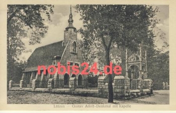 06686 Lutzen Gustav Adolf Denkmal Kapelle *ca.1940