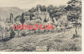06536 Mohrungen Castle artist card *ca.1915