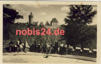 Hrad Kokofin  Burgansicht o 1953
