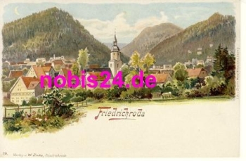 99894 Friedrichroda artist card * around 1910