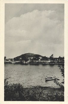 01773 Altenberg Erzgebirge Galgenteich Blick zum Geising *ca. 1960