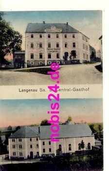 09636 Langenau Central Gasthof o 1.10.1919