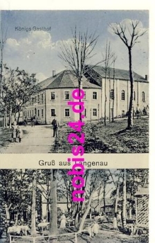 09636 Langenau Konigs Gasthof 3.6.1916