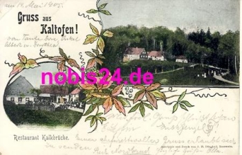 09661 Kaltofen Gasthaus Kalkbrueche o 15.5.1905