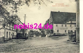 09661 Etzdorf Gasthof zum weissen Stern o ca.1910