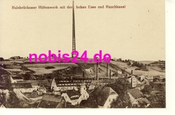 Halsbruecke Huettenwerk Hohe Esse *ca.1915