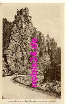 09517 Zoblitz Nonnenfelsen Teufelsmauer *ca.1920