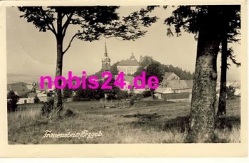 09623 Frauenstein Teilansicht Kirche o 23.8.1957