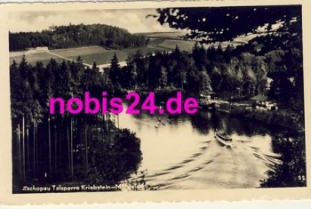 09405 Zschopau Talsperre Kriebstein *ca.1955