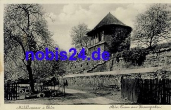 99974 Muehlhausen Alter Turm Kreuzgraben o 1942