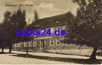 99974 Muehlhausen Gasthof Peterhof o 1921