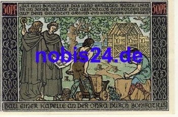 99885 Ohrdruf emergency money 50 pfennigs 1921