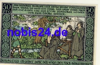 99885 Ohrdruf emergency money 50 pfennigs 1921