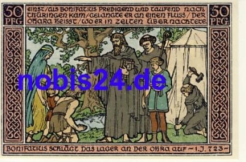 99885 Ohrdruf Notgeld 50 Pfennige 1921