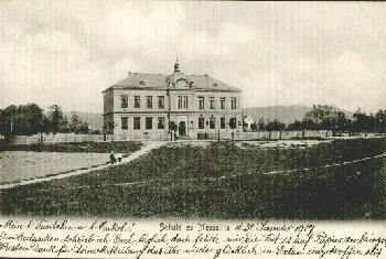 Meusslitz Dresden Schule o 31.1.1917