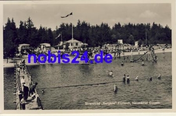 08289 Neustadtel Strandbad Bergsee Filzteich o 1937