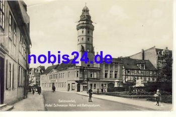 29410 Salzwedel Hotel Schwarzer Adler o 1934