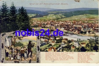 31787 Hameln Total view Pied Piper Song o 1924