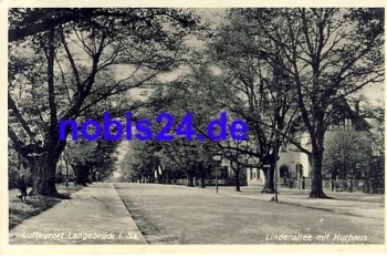 01465 Langebruck Lindenallee Kurhaus o 1935