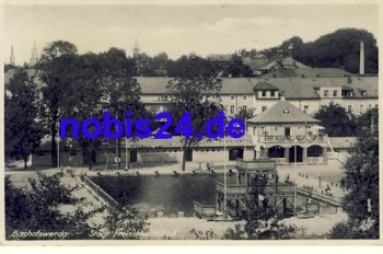 01877 Bischofswerda Freischwimmbad o 1942