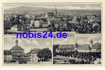 01877 Bischofswerda school market o ca.1957