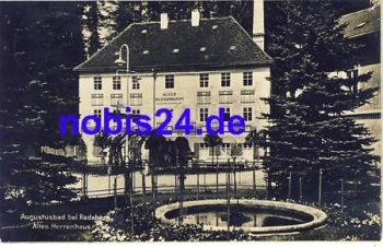 01454 Augustusbad Altes Herrenhaus o ca.1930