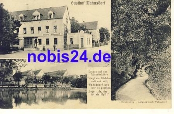 01468 Wahnsdorf Gasthaus  o 1916