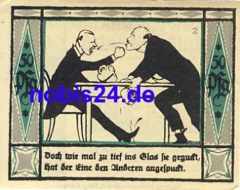 08132 Mulsen St. Jacob emergency money 50 pfennigs 1921
