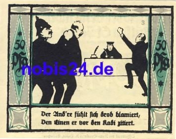 08132 Mulsen St. Jacob emergency money 50 pfennigs 1921