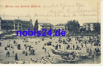 17419 Ahlbeck Strandleben o 1903