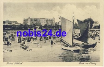 17419 Ahlbeck vom Seesteg o 1928