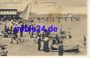 17419 Ahlbeck Herrenbad o 1913