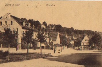 01796 Pirna-Copitz Hauptplatz o 25.3.1918