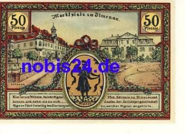 98693 Ilmenau emergency money 50 pfennigs 1921
