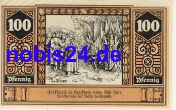 19336 Wilsnack emergency money 100 pfennigs 1922