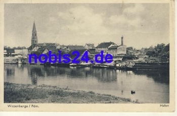 19322 Wittenberge Hafen o 1943